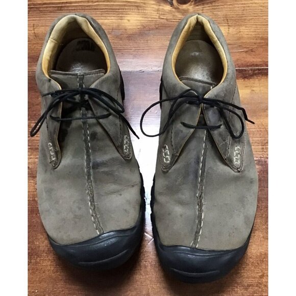 Keen Women's Presidio Brown Leather Shoe Lace Up Size 9 - Picture 1 of 4